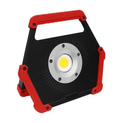 Halogen LED 10W bateryjny 6xAAA biały zimny naświetlacz przenośny LAMPA-Oświetlenie