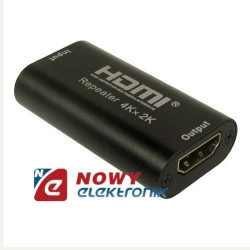 Wzmacniacz sygnału HDMI 1,4b do 45m Repeater-Kable i Przyłącza RTV i PC