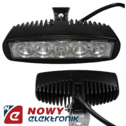 Lampa LED halogen 5x3W 9-80V IP68 reflektor led car listwa-Motoryzacja