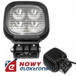 Lampa LED halogen 4x10W IP68 12V CREE reflektor led car prostokąt-Motoryzacja