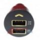 Ładowarka sam. USB 6A 2xUSB QC 12-24V 5,2A Quick Charge 3.0