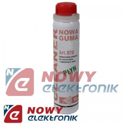 Płyn Cleanser NOWA GUMA 100ml regeneracja gumy, wałki bieżni rolki