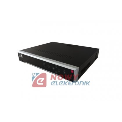Rejestrator IP NVR-3244K 4xHDD 1xLAN HDMI+VGA audio + alarm