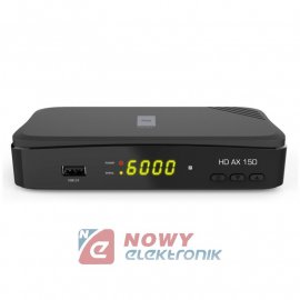 Tuner sat. OPTICUM AX 150 FHD PVR DVB-S DVB-S2 HDTV dekoder SAT