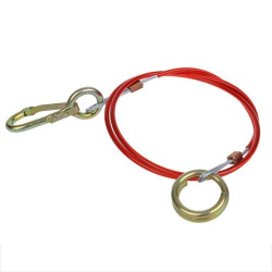Linka stalowa do przyczepek 1m 3mm zabezpieczająca-Motoryzacja