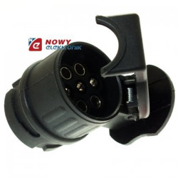Gniazdo przyczepy REDUKTOR 13/7 adapter przyczepy samochodowej-Motoryzacja