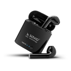 Słuchawki bluetooth SAVIO TWS02| bezprzew, douszne-Naglosnienie i Estrada
