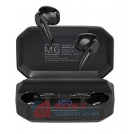 Słuchawki Bluetooth K&M M6 czarne Kruger&Matz bezprzewodowe