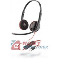 Słuchawki Platronics C3220 BLACKWIRE z mikrofonem wtyk USB-A