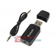 Odbiornik Bluetooth USB-AUX JACK 3,5mm adapter na kablu