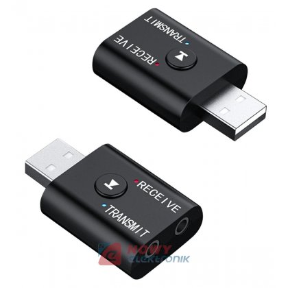 Odbiornik/Nadajnik BLUETOOTH USB Adapter AUDIO Muzyczny BT 5.0