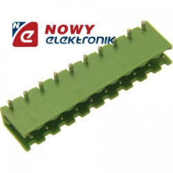 Wtyk HX250R-10 Zielony 10pin kąt-Podzespoły Elektroniczne