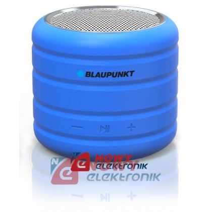 Głośnik przenośnyBLAUPUNKT BT01 Niebieski FM/USB/SD/AUX/ Bluetooth