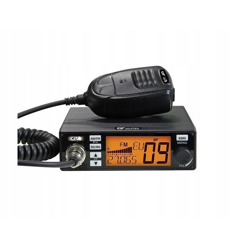 Radio CB CRT One V, Con Vox, S-Meter, 4W, ASQ, 12V, Guadagno RF - Foto 5