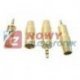 Wtyk JACK 3,5mm stereo GOLD 8mm