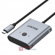 Przełącznik dwukierunkowy USB-C 4K UHD UNITEK