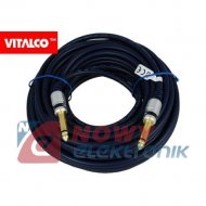 Kabel Jack 6,3 mono Wt.-Wt. 3m Wtyk/Wtyk, MK46 Vitalco