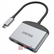 Adapter USB-C na HDMI 8K, USB-A USB-C 100W UNITEK