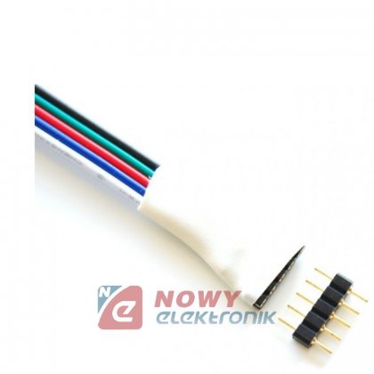 Złączka LED RGBW 5pin konektor do łączenia taśm LED