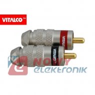Wtyk RCA RW201 Vitalco Premium
