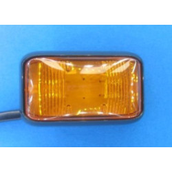 Lampa LED KW-205 Y 12-24V żółto pomarańczowa obrysowa-Oświetlenie