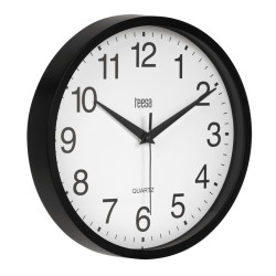 Zegar ścienny 25cm TSA0037B Teesa, Czarny-Dom i Ogród