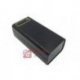 Obudowa POWERBANK 21x 18650 LCD QC 3.0PD Czarna USB-C Micro-USB