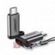 Adapter USB - Wtyk MicroUSB Gniazdo USB-C, przejściówka UGREEN
