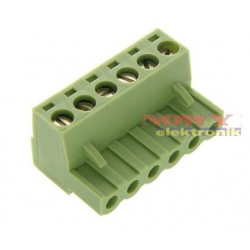 Listwa HD515H-06 zaciskowa ziel. - TBW-5-6P-GN  TLPS300V-06P-Podzespoły Elektroniczne