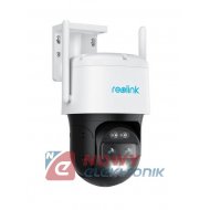 Kamera IP REOLINK Trackmix 8MP Biała 8MPx, obrotowa, WIFI, 2 obiektywy