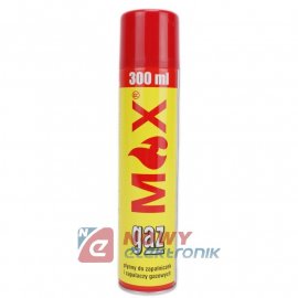 Spray Gaz MAX 300ml UNILITE/KOST zapalniczek 250ml palników