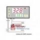 Regulator temp.-20+100°C NTC ob 12V 10A W1225 termostat uniwers