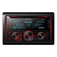 Radio samoch. PIONEER FH-S820DAB 2-DIN, CD/USB/BT/DAB+/Iphone Multi Color