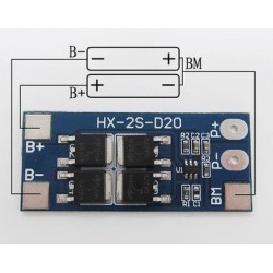 Ładowarka do akum. Li-Ion 18650 moduł ładowania 2S 13A PCM PCB 8,4V-Akumulatory i Ładowarki