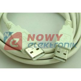 Kabel USB 2.0 Wt.A/wt.A 2,5-3.0m