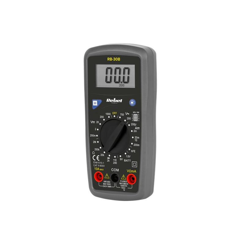 Miernik cyfrowy RB-30B Rebel Multimetr uniwersalny-Mierniki i Multimetry