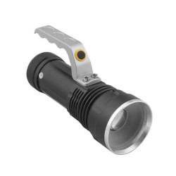 Latarka ręczna LED 3W z akum. 2000mAh USB-Oświetlenie