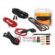 Zestaw montażowy CAR-AudioLXZ007 Kpl. kabli do wzmacniacza samochodowego