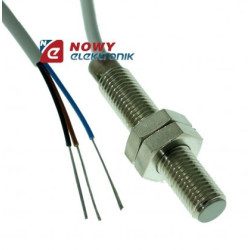 PCID-1,5ZPWM8452M   Czujnik ind. 10-30VDC 1,5mm.NO.PNP M8 czoło wbudow.-Sterowniki i Czujniki Przemysłowe
