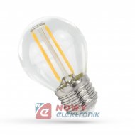 Żarówka E27 LED 1W WHITE NW 230V SPECTRUM Edison, 4000K, filament