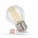 Żarówka E27 LED 1W WHITE WW 230V SPECTRUM Edison, Ciepła 2700K, filament