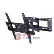 Uchwyt TV 37-70" 40kg Cabletech VESA 600x400, Czarny, LCD/LED