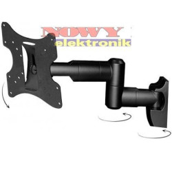 Uchwyt TV 13-42" 30kg czarny przegubowy, LCD/LED-RTV SAT DVB-T
