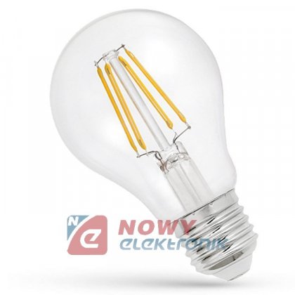 Żarówka E27 LED 6W COG WW Edison SPECTRUM Filament bi.ciepła