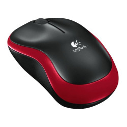 Mysz LOGITECH M185 bezprzew.USB| czerwona-Komputery i Tablety