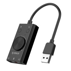 Karta dźwiękowa USB Orico zewnętrzna, regulacja głośności-Komputery i Tablety