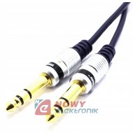 Kabel Jack 6,3 Stereo 5m VITALCO Wtyk - Wtyk