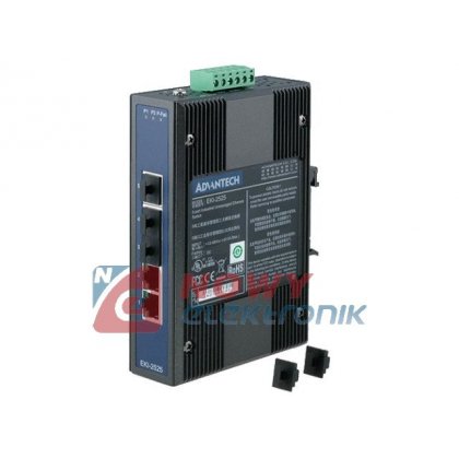 SWITCH EKI-2525 5x10/100Mbps   5 portów  (Przemysłowy) DIN