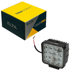 Lampa LED 48W ELTA VisionPRO 12-24V 16x3W Lampa robocza, Halogen-Motoryzacja