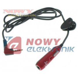 Adapter MP3 do słuch.jack3,5 NOK 60cm Nokia 3110C/6300/5610/6500S/E51/e9